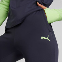 Pantalon de jogging PUMA IndividualLiga pour femme bleu foncé vert clair
