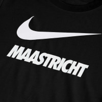 Nike Maastricht Team Club Tee 20 Zwart Wit