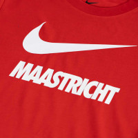 Nike Maastricht Team Club Tee 20 Rood Wit