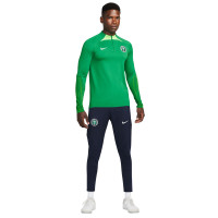 Nike Nigeria Strike Survêtement 2022-2024 Vert Bleu Foncé