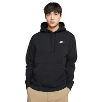 Nike Sportswear Club Fleece Sweat à Capuche Noir Blanc