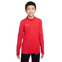 Nike Dri-FIT Academy 23 Haut d'Entraînement 1/4-Zip Enfants Rouge Blanc