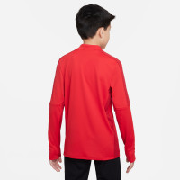 Nike Dri-FIT Academy 23 Haut d'Entraînement 1/4-Zip Enfants Rouge Blanc