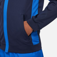 Nike Dri-FIT Academy 23 Trainingsjack Kids Donkerblauw Blauw Wit