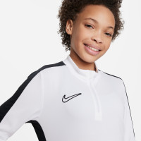 Nike Dri-FIT Academy 23 Haut d'Entraînement Enfants Blanc Noir