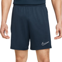 Nike Dri-FIT Academy 23 Short d'Entraînement Bleu Foncé Blanc