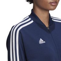 Veste d'entraînement adidas Condivo 22 pour femme, bleu foncé, blanc