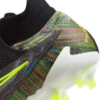 Nike Phantom GX Elite Link Dynamic Fit Gras Voetbalschoenen (FG) Zwart Felgeel Multicolor