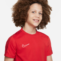 Nike Dri-FIT Academy 23 Maillot d'Entraînement Enfants Rouge Blanc