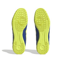 adidas Super Sala 2 Chaussures de Foot en Salle (IN) Bleu Jaune