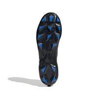 adidas Predator Edge.3 Gazon Naturel Gazon Artificiel Chaussures de Foot (MG) Noir Blanc Rouge