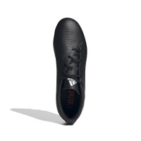adidas Predator Edge .4 Chaussures de Foot Gazon Naturel Gazon Artificiel (FxG) Noir Blanc Bleu