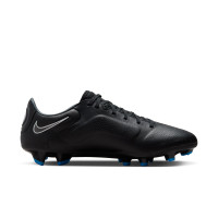 Nike Tiempo Legend 9 Pro Gazon Naturel Chaussures de Foot (FG) Noir Gris Bleu