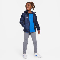 Nike Therma-Fit Academy Pro Veste d'Automne Enfants Bleu Foncé Blanc