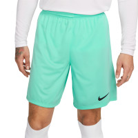 Nike Dry Park III Short de Football Turquoise Noir