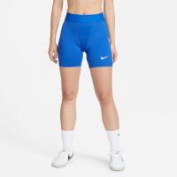 Pantalon coulissant Nike Pro Dri-Fit Strike pour femme bleu blanc