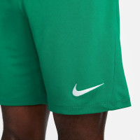 Nike Dry Park III Short Football Vert Blanc