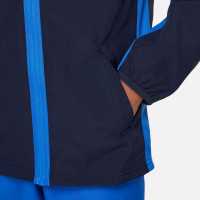 Nike Dri-FIT Academy 23 Full-Zip Survêtement Woven Enfants Bleu Foncé Bleu Blanc