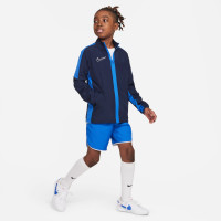 Nike Dri-FIT Academy 23 Veste d'Entraînement Woven Enfants Bleu Foncé Bleu Blanc