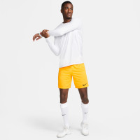 Nike Dri-FIT Park III Voetbalbroekje Geel Zwart