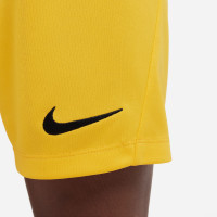 Nike Dri-FIT Park III Voetbalbroekje Kids Geel Zwart
