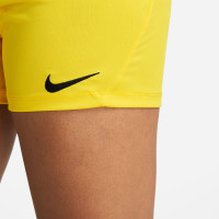Nike Dri-FIT Park III Voetbalbroekje Dames Geel