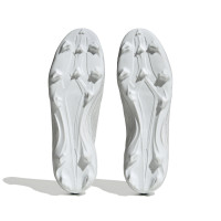 adidas X Speedportal.3 Parley Gazon Naturel Chaussures de Foot (FG) Blanc Bleu Clair