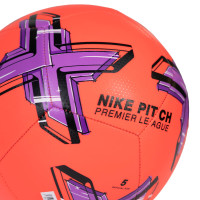 Nike Premier League Pitch Ballon de Football Rouge Mauve Noir