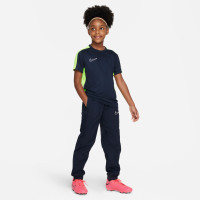 Nike Dri-FIT Academy 23 Maillot d'Entraînement Enfants Bleu Foncé Jaune Blanc