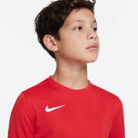 Nike Park VII Maillot de Foot Manches Longues Enfants Rouge Blanc