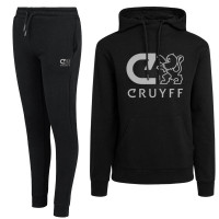Cruyff Do Hoodie Trainingspak Zwart Zilver