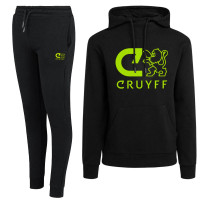 Cruyff Do Hoodie Trainingspak Zwart Geel