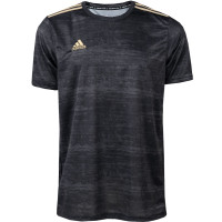 Maillot de football adidas noir et doré
