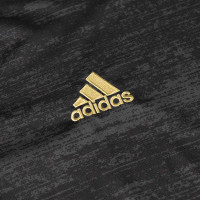 Maillot de football adidas noir et doré