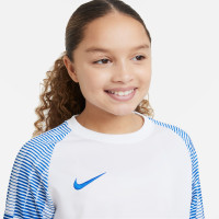 Chemise d'entraînement Nike Dri-Fit Academy pour enfants, bleu et blanc