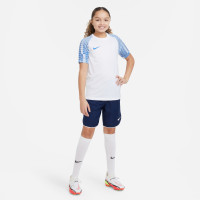 Chemise d'entraînement Nike Dri-Fit Academy pour enfants, bleu et blanc