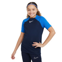 Chemise d'entraînement Nike Academy Pro pour enfants Bleu foncé Bleu foncé