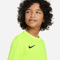 Nike Park VII Maillot de Foot Manches Longues Enfants Néon Jaune Noir
