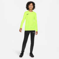 Nike Park VII Maillot de Foot Manches Longues Enfants Néon Jaune Noir