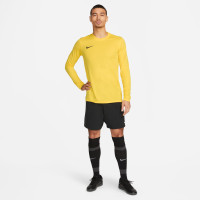Nike DRY PARK VII Maillot de foot manches longues jaune noir