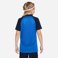 Polo Nike Academy Pro pour enfants bleu