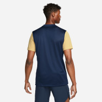 Nike Tiempo Premier II Maillot de Foot Bleu Foncé Doré