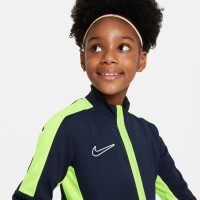 Nike Dri-FIT Academy 23 Veste d'Entraînement Enfants Bleu Foncé Jaune Blanc