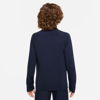 Haut d'Entraînement Nike Dri-Fit Academy 21 pour enfants Bleu foncé Bleu foncé
