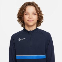 Haut d'Entraînement Nike Dri-Fit Academy 21 pour enfants Bleu foncé Bleu foncé