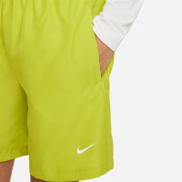 Nike Multi Woven Broekje Kids Lichtgroen Wit