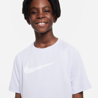 Nike Multi+ Trainingsshirt Kids Lichtpaars Wit