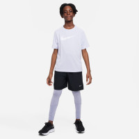 Nike Multi+ Trainingsshirt Kids Lichtpaars Wit