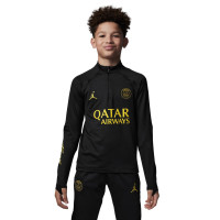 Nike Paris Saint-Germain X Jordan Strike Survêtement 2022-2023 Enfants Noir Jaune