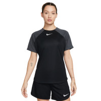 Chemise d'entraînement Nike Academy Pro pour femme, noir et gris